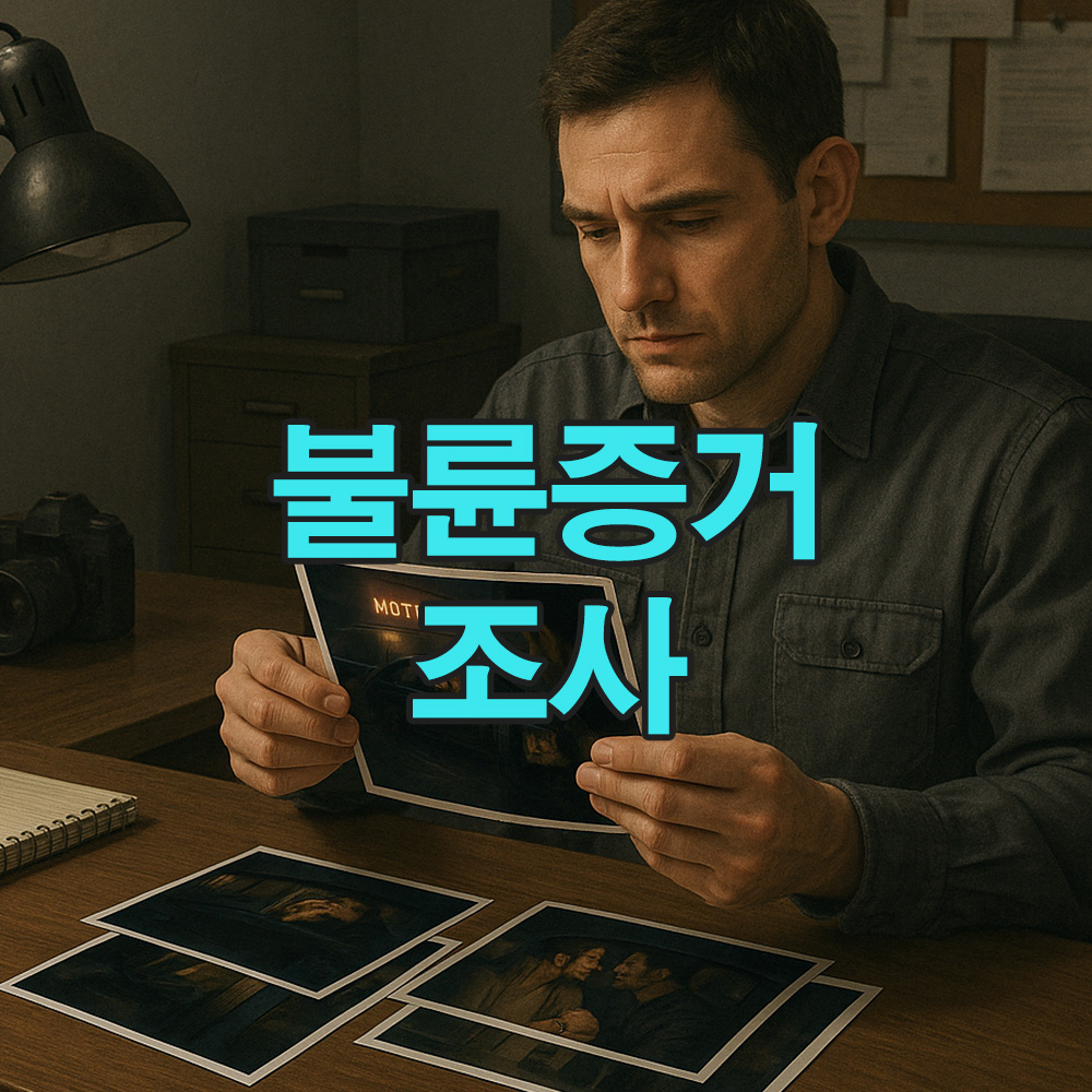 불륜 외도 법정의 흐름을 바꾼 한 장의 결정적 증거사진!